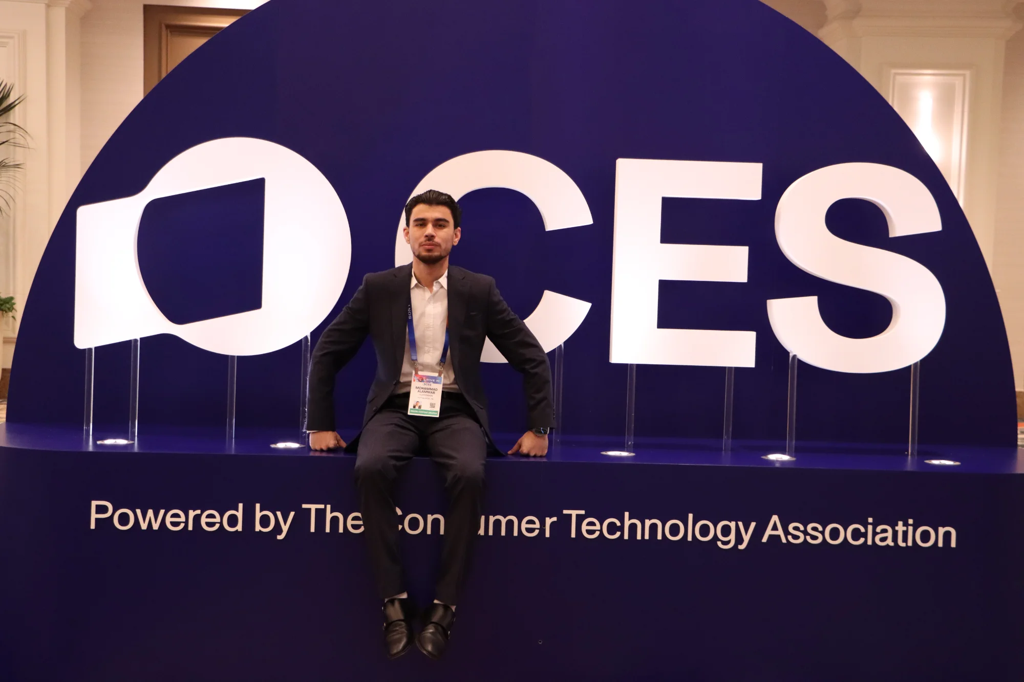 محمد العمار في معرض CES