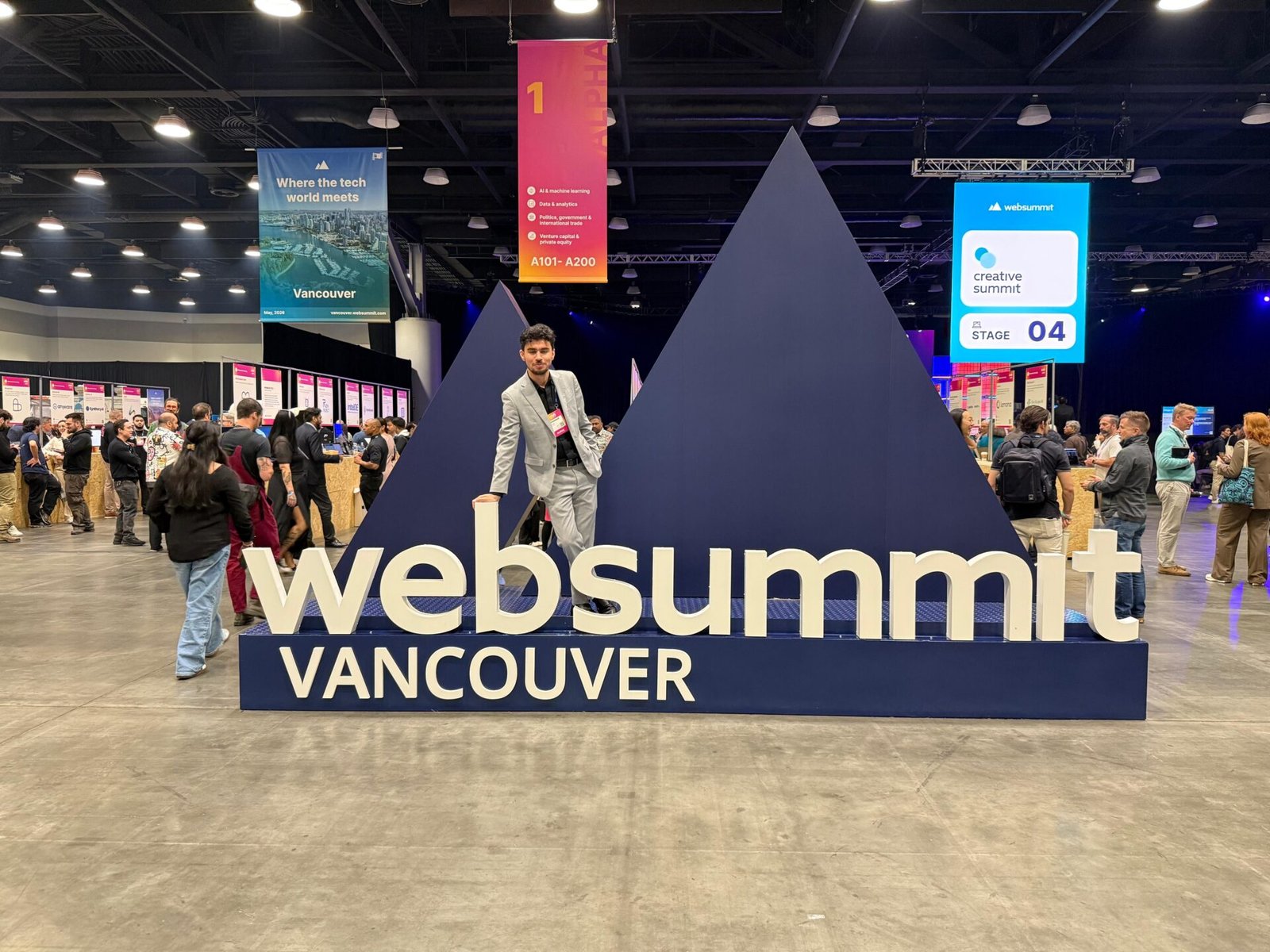 Mohammad Alammar at web summit